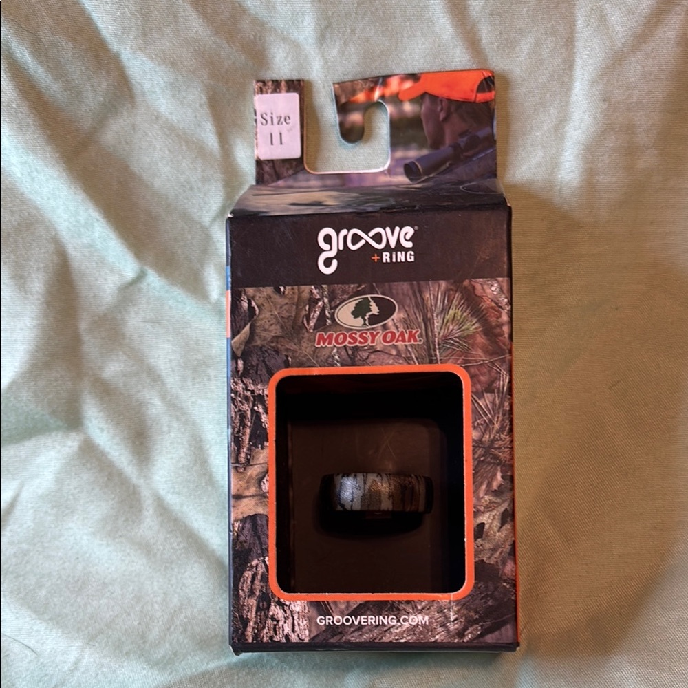Groove Life Mossy Oak Bottom Ln Silicone Ring Size 11